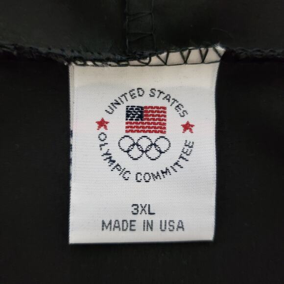 NWOT United States Olympic Team Windbreaker Jacket Hoodie 3XL Made in USA VTG - Picture 11 of 12